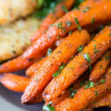 Roasted Ranch Carrots