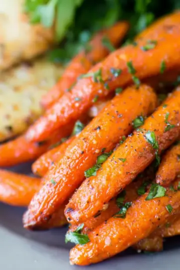 Roasted Ranch Carrots