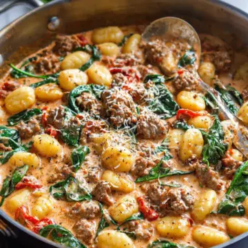 Creamy Sausage Gnocchi - One-Pan, 30-Minute Meal