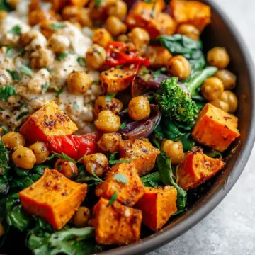 Smoky Sweet Potato and Chickpea Sheet Pan Dinner