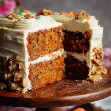 The BEST Carrot Cake with Fluffy Cream Cheese Frosting