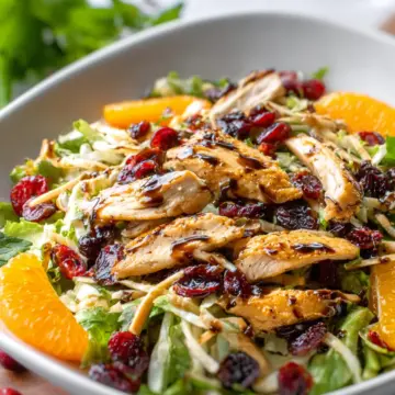 Asian Chicken Cranberry Salad