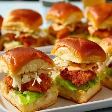 Bang Bang Chicken Sliders