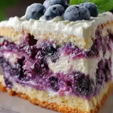 Nova Scotia Blueberry Cream Cake