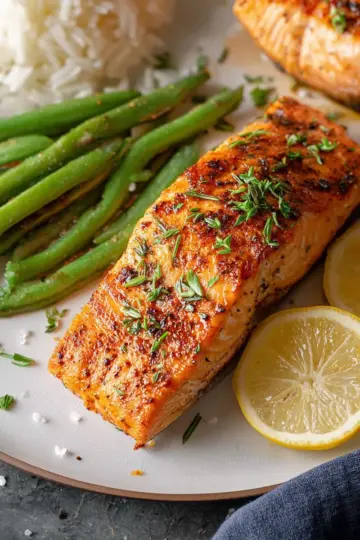 Air Fryer Salmon