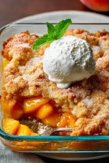 Fresh Peach Cobbler