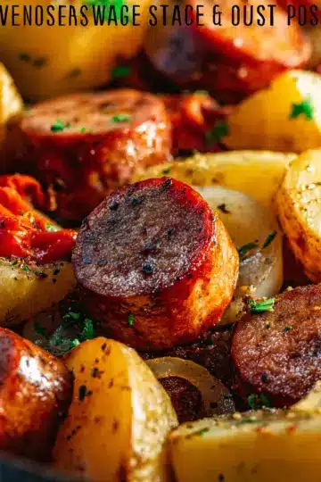 Oven-Roasted Sausage and Potatoes