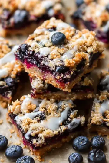 Blueberry Oatmeal Bars