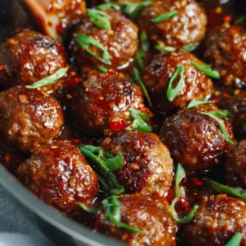 Mongolian Meatballs