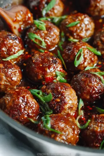Mongolian Meatballs