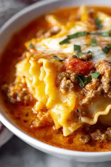 Lasagna Soup