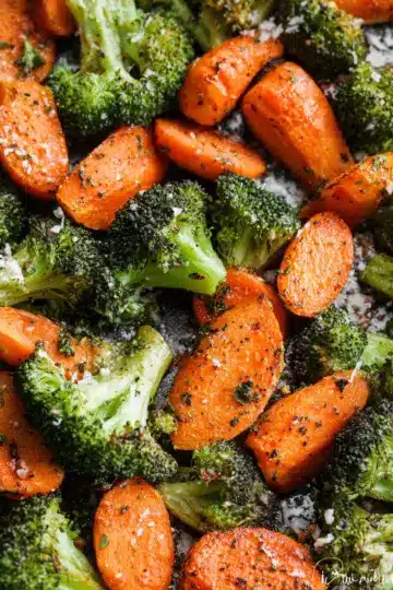 Roasted Broccoli and Carrots Recipe