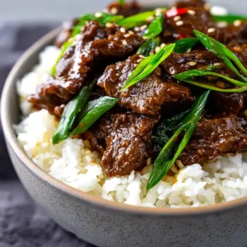 Slow Cooker Mongolian Beef