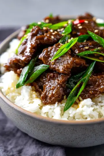 Slow Cooker Mongolian Beef