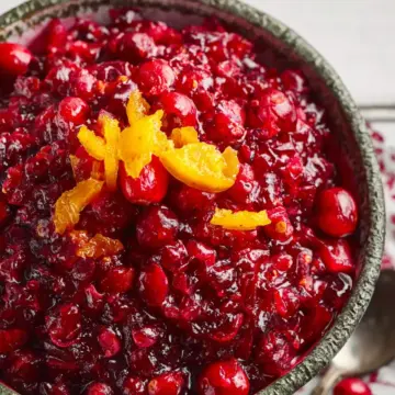 Easy Cranberry Orange Relish