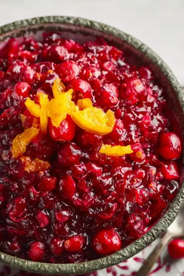 Easy Cranberry Orange Relish