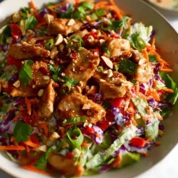 Asian Chicken Crunch Salad
