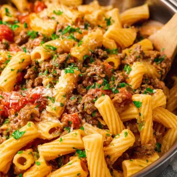 Rotel Pasta With Ground Beef