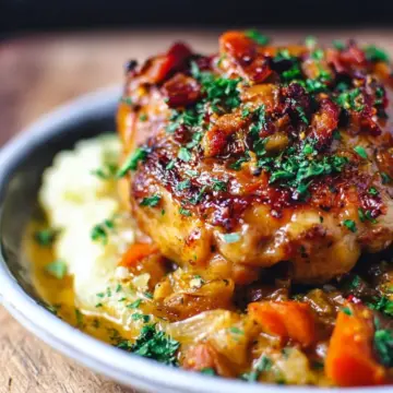 Chicken Thigh Osso Bucco Recipe