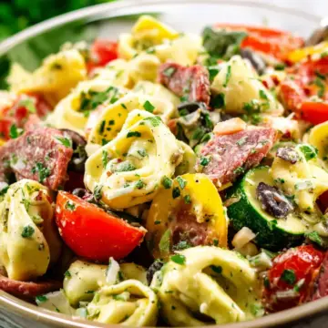 Italian Tortellini Pasta Salad Recipe