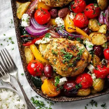 Greek Sheet Pan Chicken