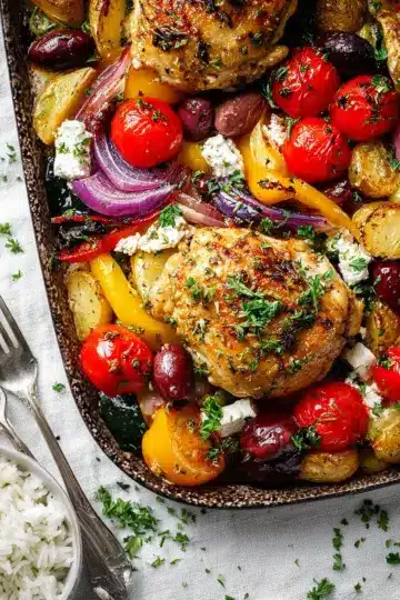 Greek Sheet Pan Chicken