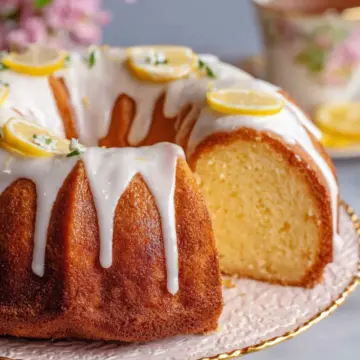 Lemon Bundt Cake Recipe