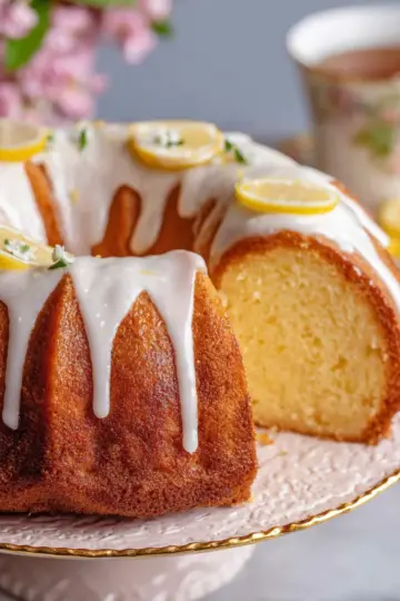 Lemon Bundt Cake Recipe