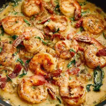 Creamy Tuscan Garlic Shrimp