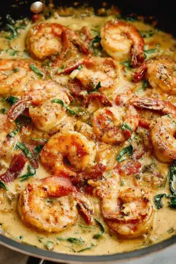 Creamy Tuscan Garlic Shrimp