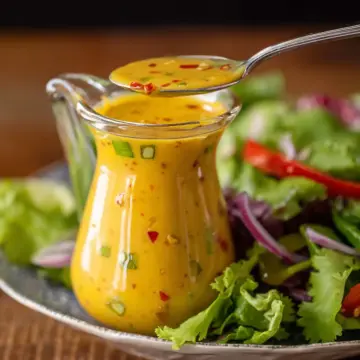 Sweet and Spicy Mango Salad Dressing