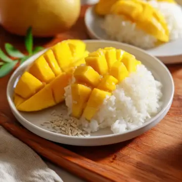 Thai Mango Sweet Sticky Rice