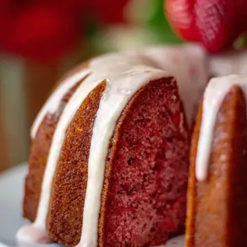 Strawberry Pound Cake