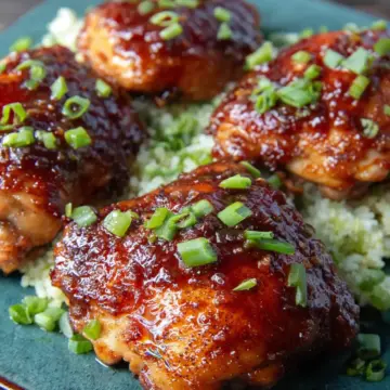 Asian Glazed Chicken Thighs