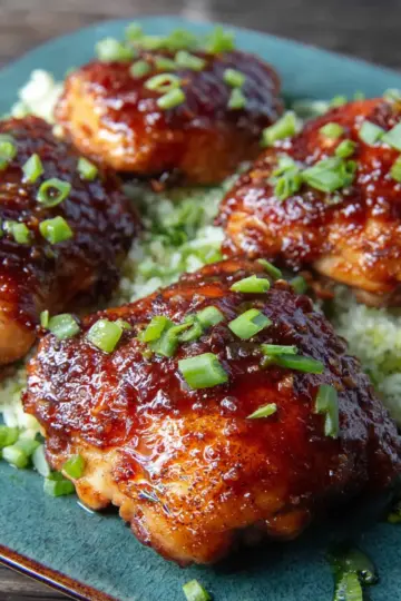 Asian Glazed Chicken Thighs