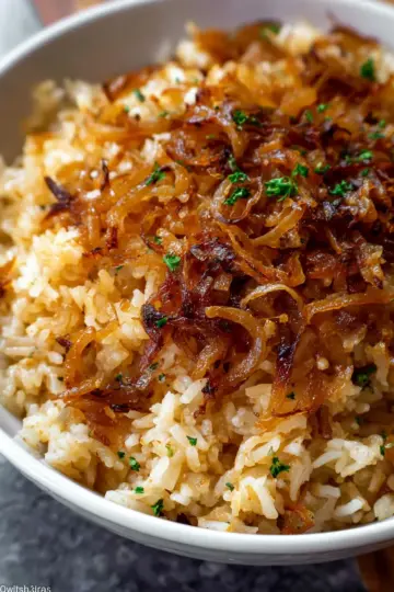 French Onion Rice