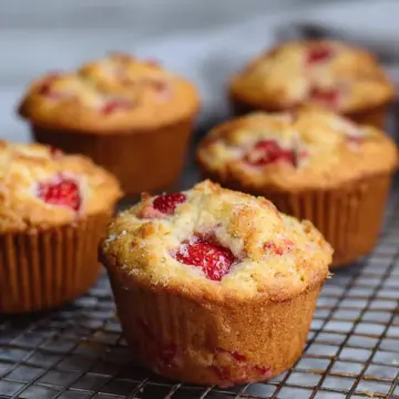 Gluten Free Strawberry Muffins