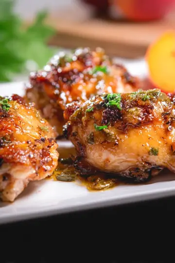 Jalapeño-Peach Chicken
