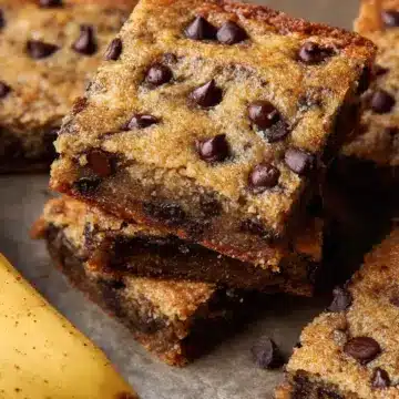 Banana Chocolate Chip Bars