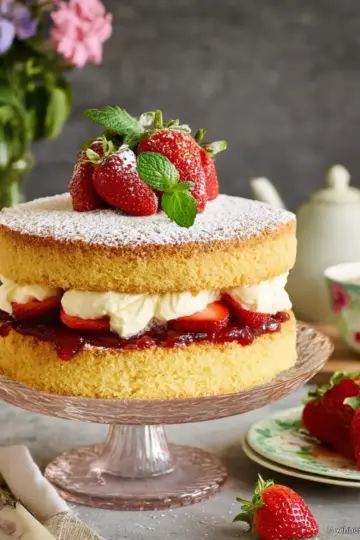 Classic Victoria Sponge Cake Recipe