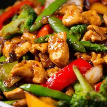 Chicken with Mixed Vegetable Stir Fry
