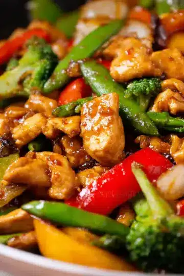 Chicken with Mixed Vegetable Stir Fry