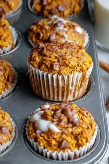 Greek Yogurt Pumpkin Muffins