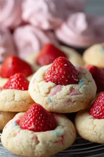 Strawberry Cookies