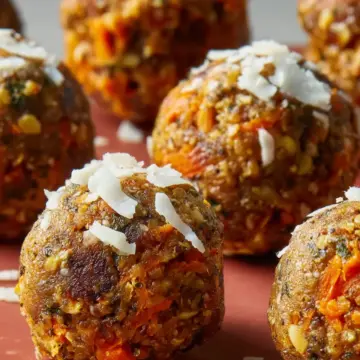 Carrot Cake Energy Bites