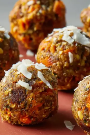 Carrot Cake Energy Bites