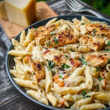 Cheesy Chicken Pasta