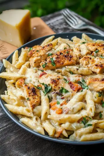 Cheesy Chicken Pasta