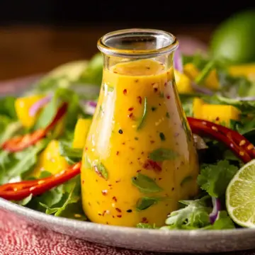 Sweet and Spicy Mango Salad Dressing