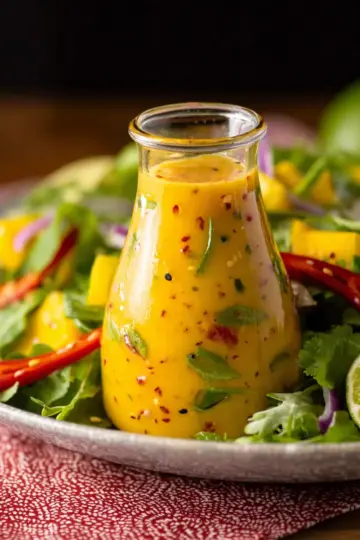 Sweet and Spicy Mango Salad Dressing